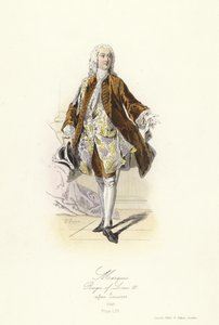 Marquis, reign of Louis XV of France by French School