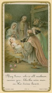 Mary Jesus, Who is All Meekness, Receive You, Like the Wise Men, in His Divine Heart
