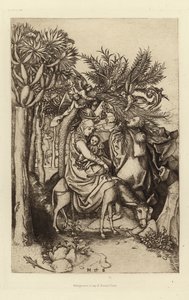 Mary, Joseph and Jesus by French School