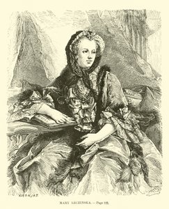 Mary Leczinska by French School