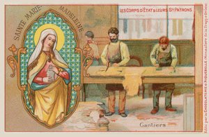 Mary Magdalene, patron saint of glove makers