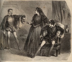 Massacre of Saint Bartholomew, August 24 by French School