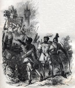 Mercenaries and bandits of Pope Clement VI by French School
