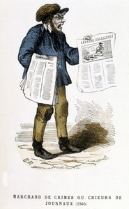 Merchant of Crimes or Newspaper Crier