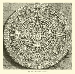 Mexican Calendar by French School