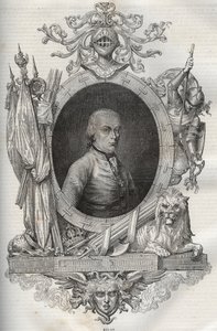 Michael Friedrich Benedikt Baron von Melas, Feldmarschal - New National Encyclopedia by Maurice La Charest - 1870 by French School