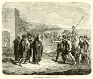 Micah Reclaiming His Idols by French School