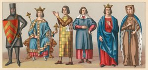 Middle Ages Costume by French School