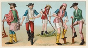 Middle Ages Costume by French School