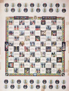 Military Draught Game for Children by French School