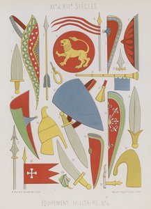 Military equipment by French School