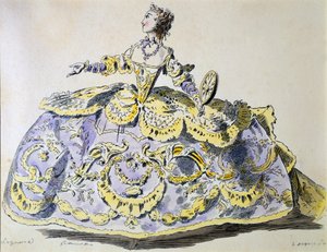 Miss Laguerre as Fortune, facsimile by A. Guillaumot fils by French School