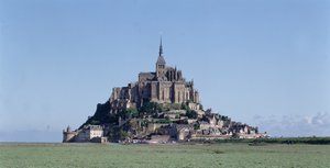 Mont Saint-Michel by French School