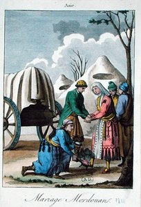 Mordvinian Wedding by French School