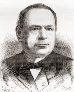 Moritz Hermann von Jacobi, from Les Merveilles de la Science, published c.1870