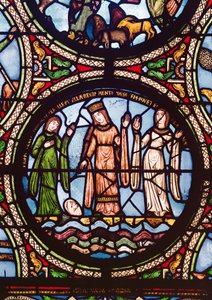 Moses Saved from the Water, 12th-13th century by French School