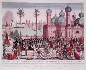 Movement of Troops to Force the English Vessels from Constantinople, 21st March 1807