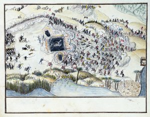 Desert Battle during Bonaparte