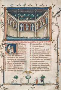 Ms 101 fol.5 Le Roman de la Rose by French School