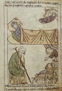 The Nativity, from a Bible