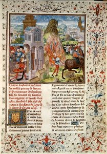 The Succession of Baldwin VI after the Death of His Father, Histoire des Nobles Princes de Hainaut, by Jacques de Guise