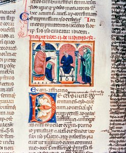 A Judgement, from the Decrets de St. Gregoire IX