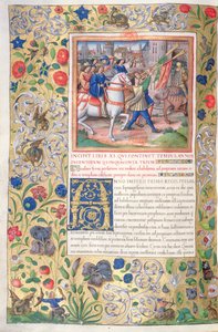 Illustration from Book XI, Chapter 1 of the Antiquities of the Jews by Flavius Josephus