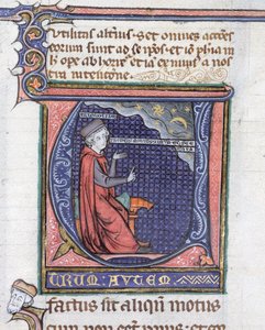 Illumination from the Physics by Aristotle (384-322 BC) by French School