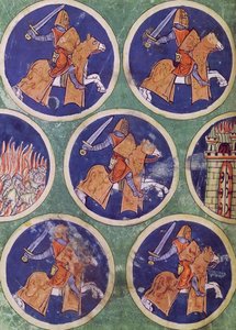 Five Knights by French School