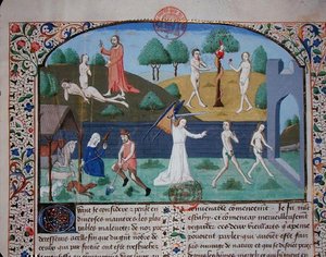 The Creation of Eve, The Temptation and The Expulsion of Adam and Eve, from 