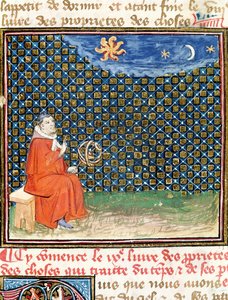 Properties of the Sky, from Le Livre des Proprietes des Choses by Jean Cordichon