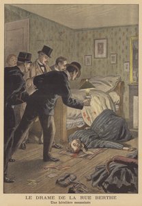 Murder of a hotel owner on the Rue Berthe, Paris