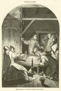 Louvre Museum, The Death of Saint Bruno by French School