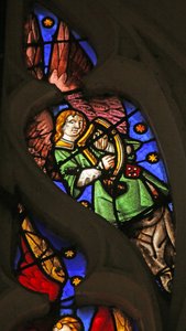 Musical Angel with Harp