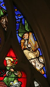 Musical Angel with Organ