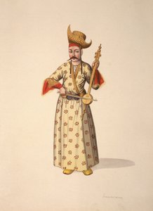 Musician, Ottoman period, third quarter of 18th century by French School