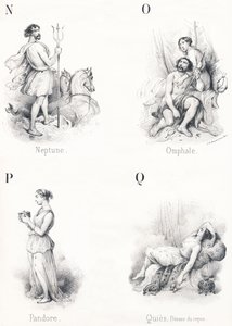 Neptune, Omphal, Pandora, Quies