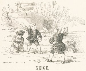 Snow by French School