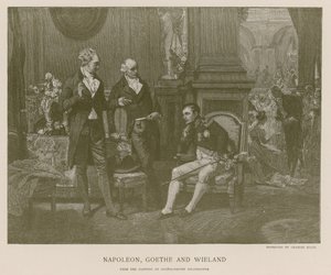 Napoleon, Goethe and Wieland