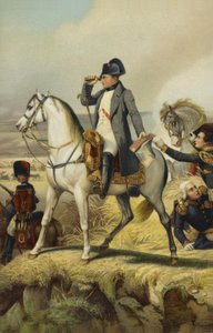Napoleon I at Wagram by French School