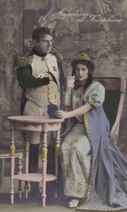 Napoleon and Josephine by French School