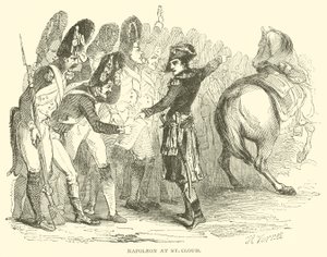 Napoleon at St Cloud by French School