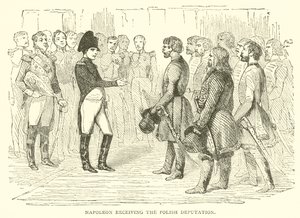 Napoleon Receiving the Polish Deputation by French School