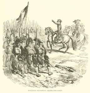 Napoleon Reviewing Troops for Spain by French School
