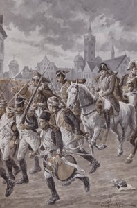Napoleon with His Army