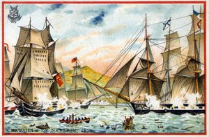 Battle of Navarino on October 28