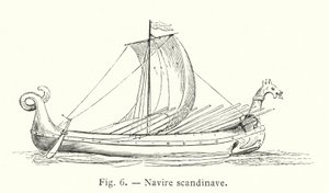 Scandinavian ship by French School