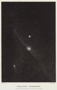 Andromeda Nebula (lithograph)
