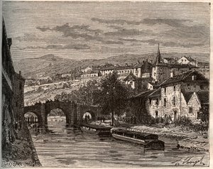Nerac - Lot-et-Garonne by French School