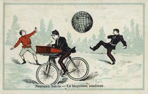 New century - the studious cyclist by French School
